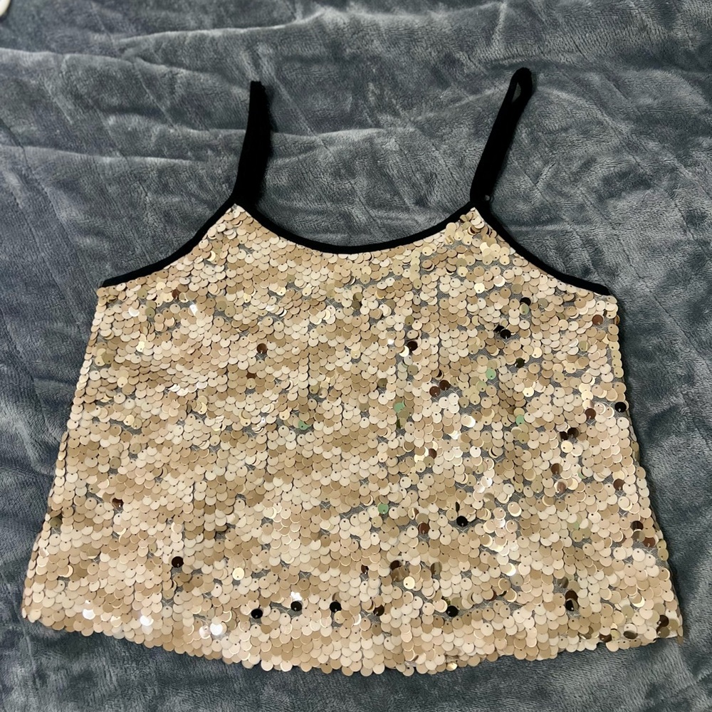 Dance & Marvel Sequin Top NWOT✨